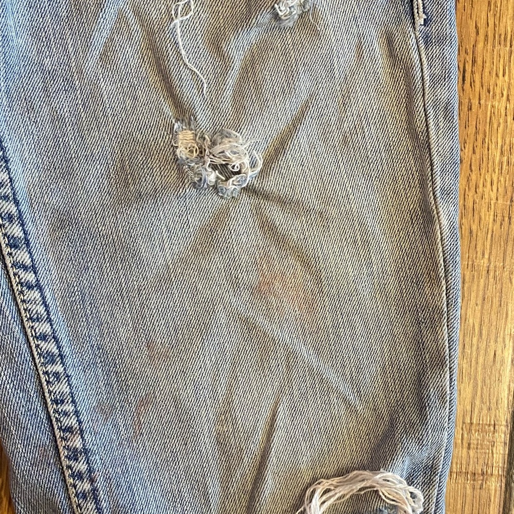 Vintage distressed Silver jeans - Picture 4 of 5